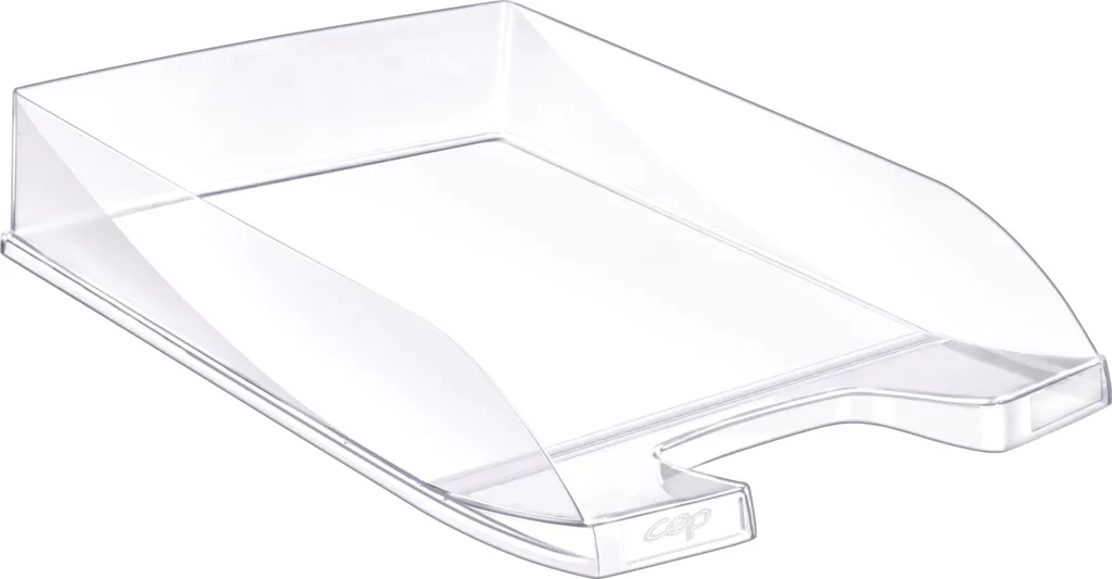 Vassoio per lettere C4 in polistirolo nero Confezione da 6