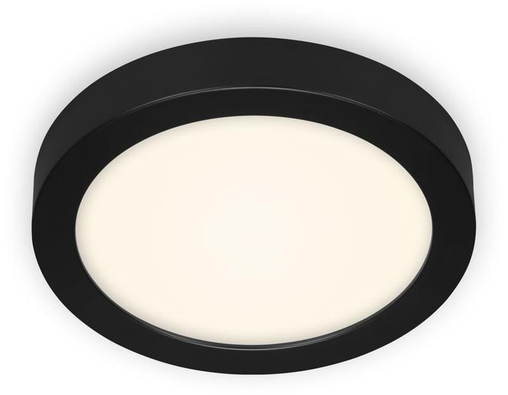 LED Deckenleuchte Deckenlampe Metall schwarz 16,5W dimmbar Produktbild 
