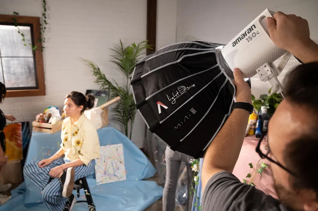 Aputure Light Dome mini III - Boîte à lumière compacte pour projecteurs - 13