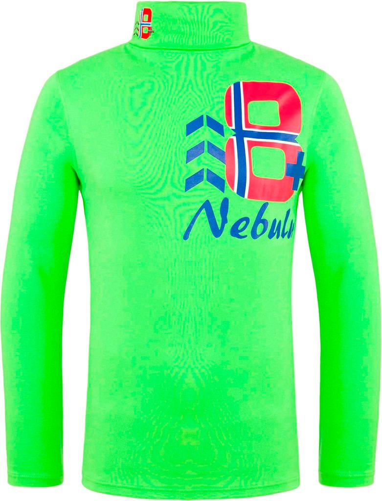 Nebulus Baumwollrolli EMAN Herren, Rollkragen , langarm , Funktionswäsche, P2420 - Herren, grün, L
