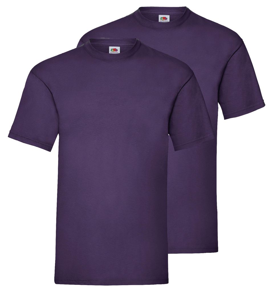 2er Pack Fruit of the Loom Valueweight T-Shirt + GRATIS Produktbild 