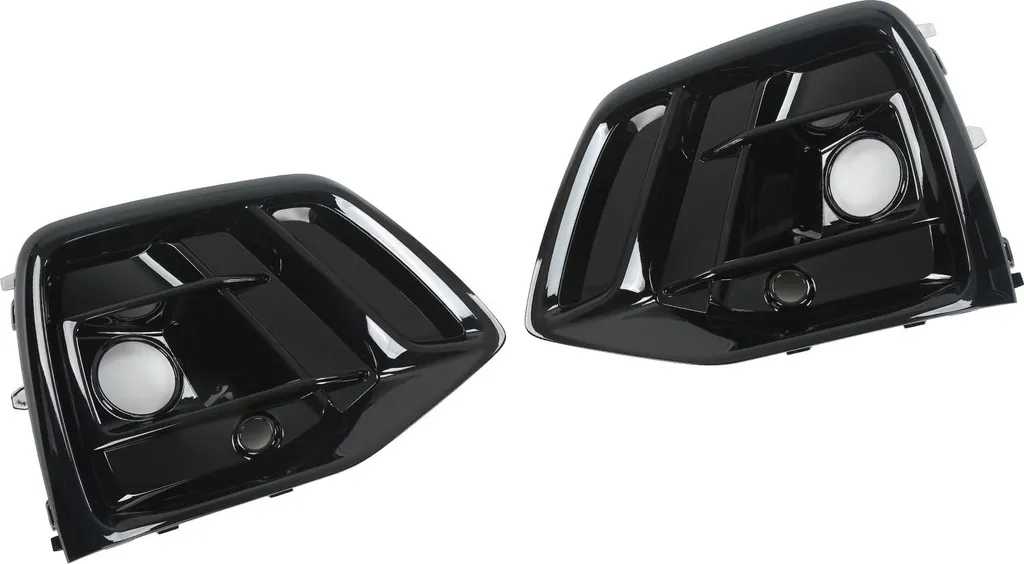 Kit modification phares antibrouillard noir brillant pour Q5 SQ5