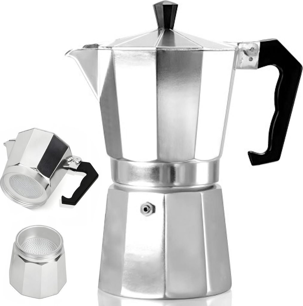 Kawiarka zaparzacz do kawy aluminiowy GAZ CERAMIKA 600 ml Zdjęcie produktu 