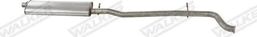 Silencieux central OE 1717F1 WALKER 22369 - Haute résistance Peugeot