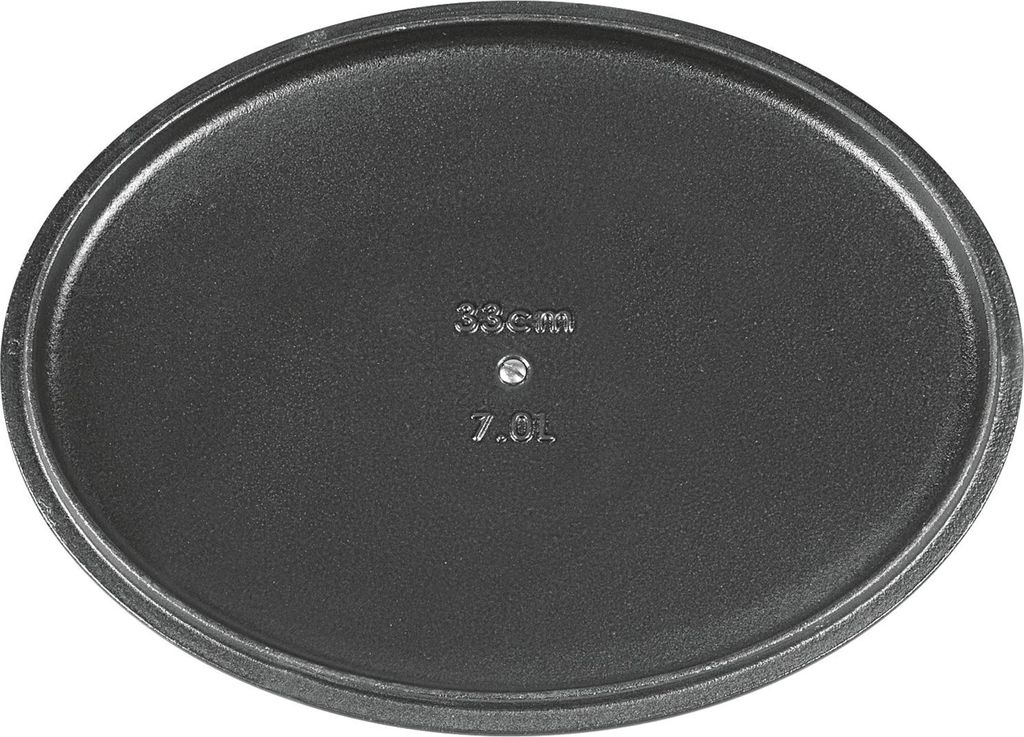 KÜCHENPROFI Cocotte ovale en fonte avec couvercle 7 litres Immagine del prodotto 