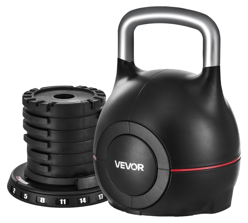 VEVOR Kettlebell regolabile, 7 livelli di peso Immagine del prodotto 