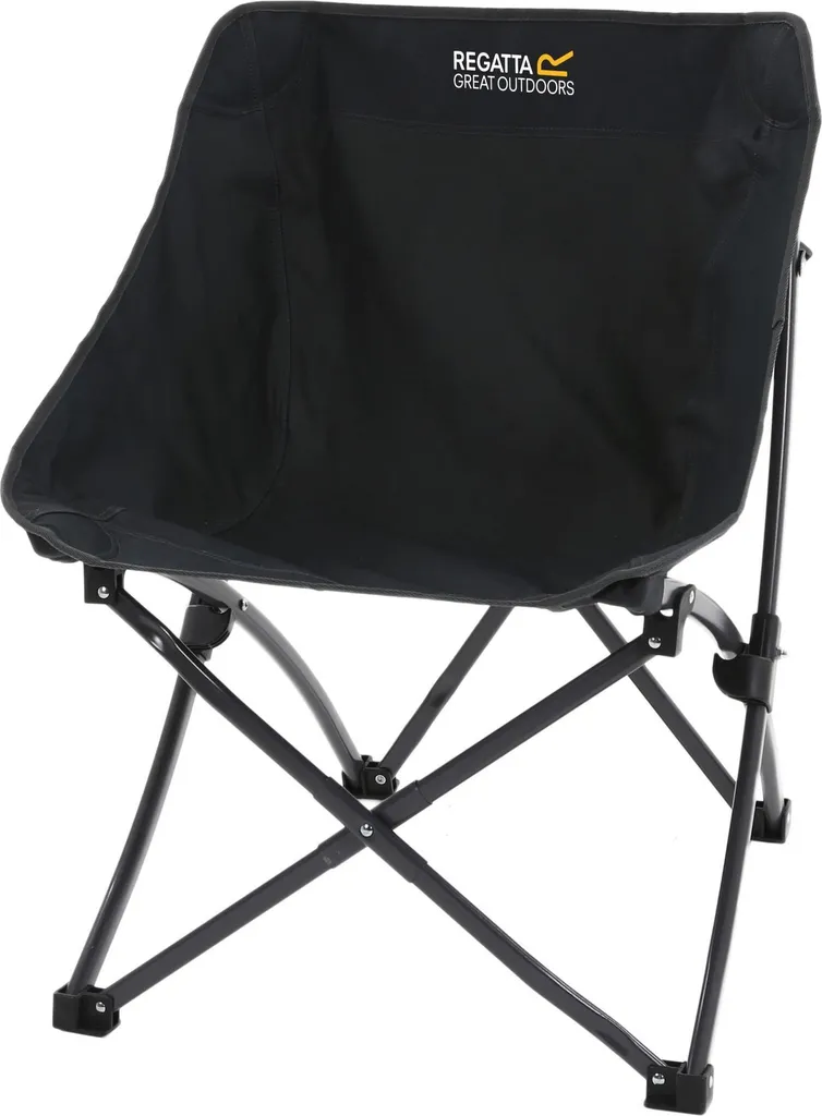 Chaise de camping pliante Regatta Forza Pro RG5452 noire taille unique