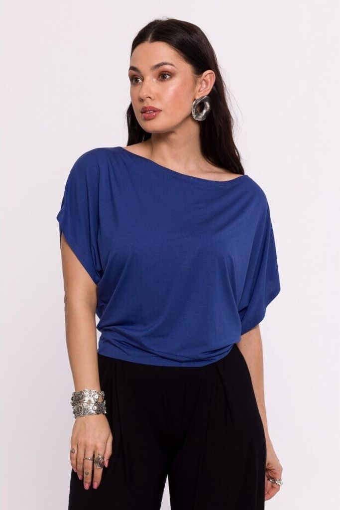 BeWear Damenbluse Zrullot B287 himmelblau S