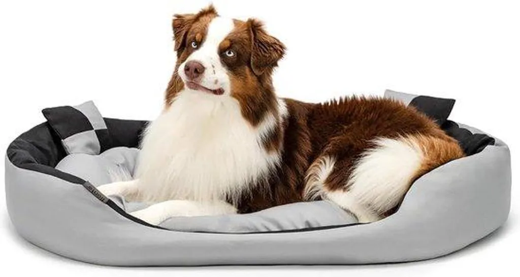 Coussin chien réversible 100x70cm en tissu Oxford résistant et durable