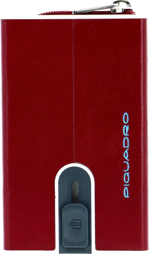 Piquadro Black Square Kreditkartenetui RFID Leder 6 cm