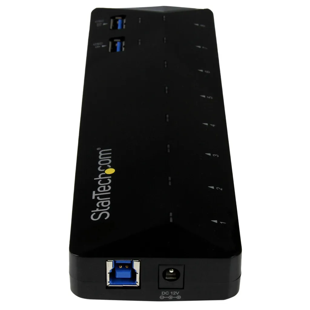 Organizer USB 10 Porte StarTech.com: Carica Rapida e Stile Elegante - 3