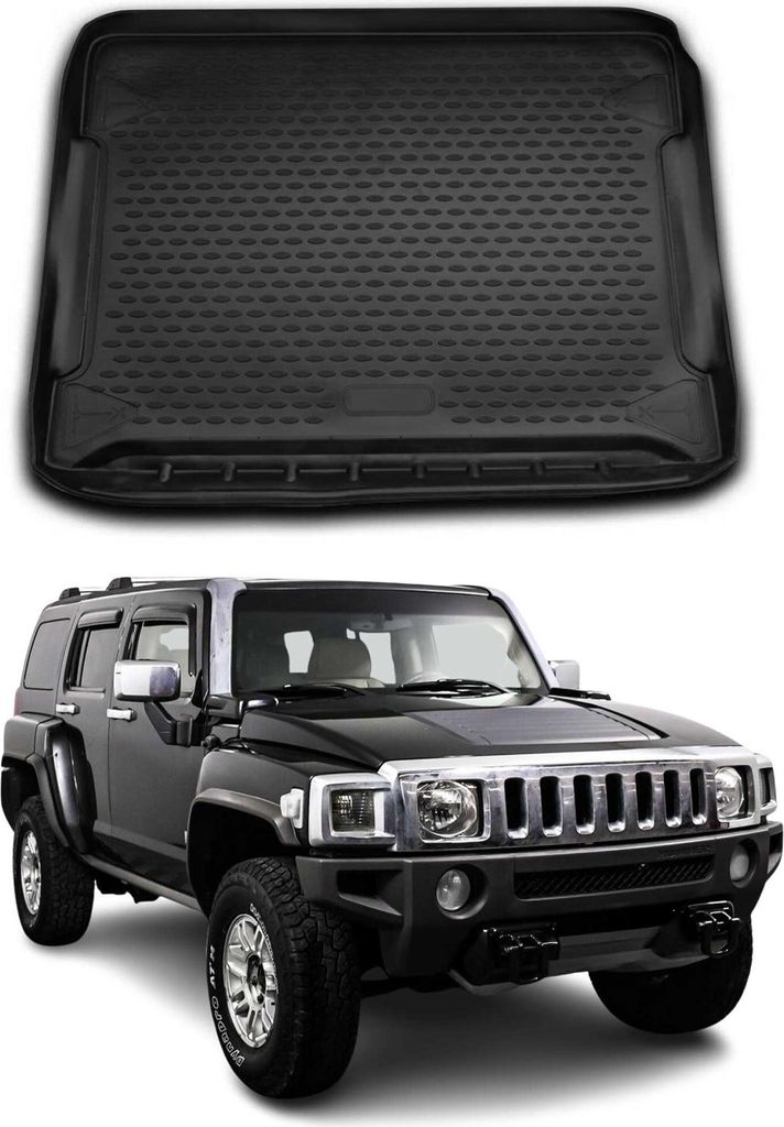 Tapis de coffre pour Hummer H3 2006-2010 Caoutchouc TPE Image du produit 