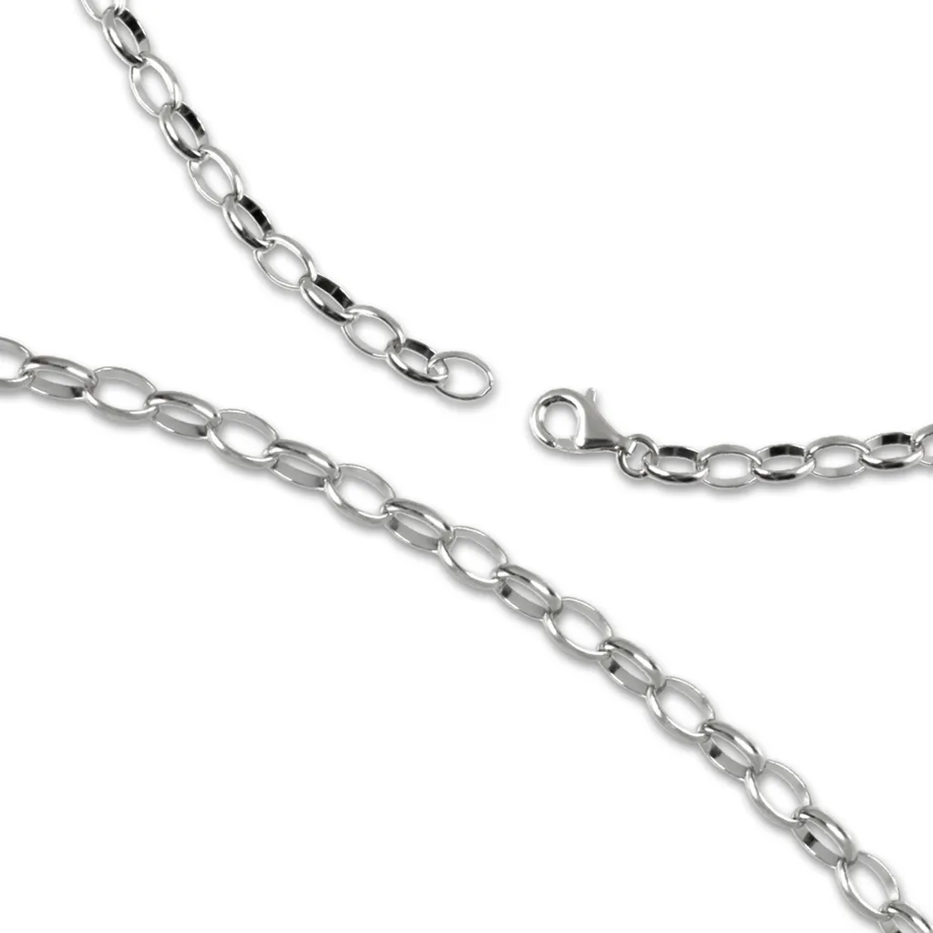 Collier Argent 925 Carlo Biagi CNSLA45 45cm Anti-Ternissement Durable