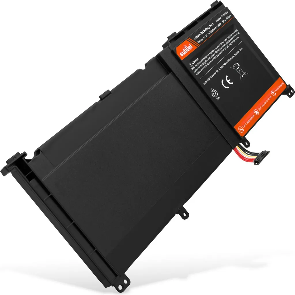 Batteria C41N1416 per ASUS G501J N501JW | Ricambio 3700mAh 15.2V CELLONIC