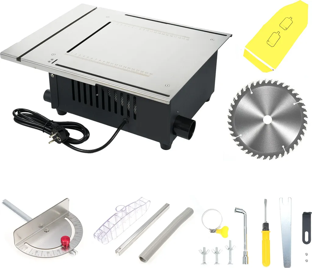 Scie circulaire de table compacte pour travaux de rénovation et menuiserie