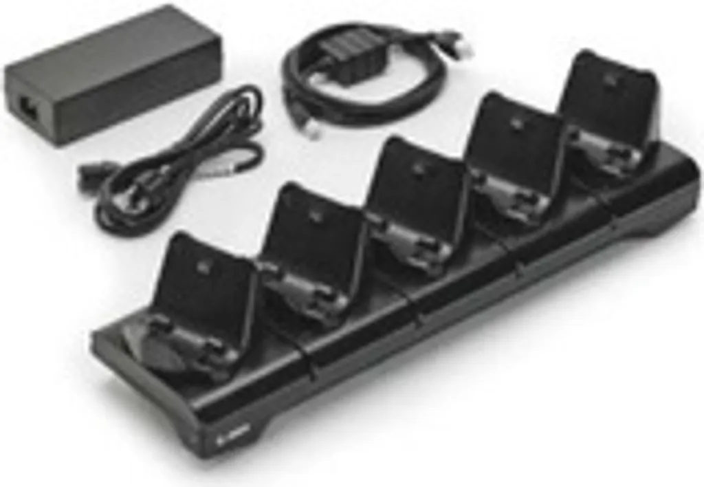 Dock Zebra 5-Slot ZQ300 Series - Chargement multiple et prise UK