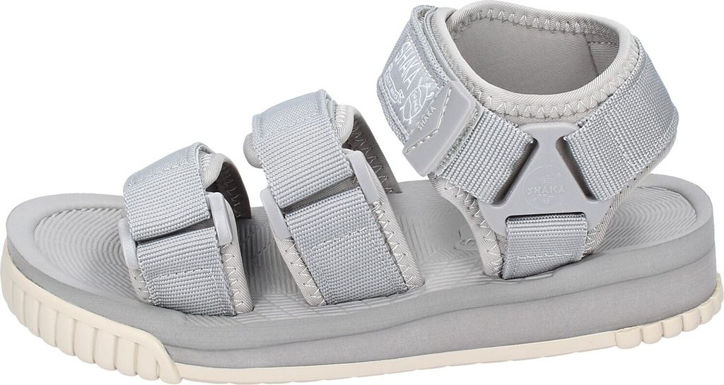 SHAKA NEO BUNGY Sandały damskie tekstylne szare EX167 - Zdjęcie produktu 