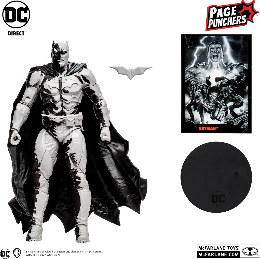 Figurine DC Direct Batman Black Adam pour exposition et collection SDCC
