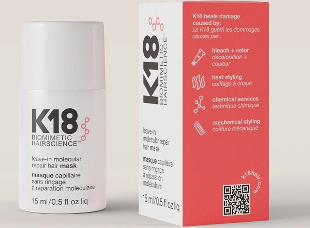K18 Leave-In Molecular Repair Hair Mask 15 ml Image du produit 
