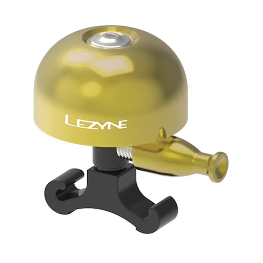 Restez Visible en Ville avec la Sonnette Lezyne Classic Brass Black M