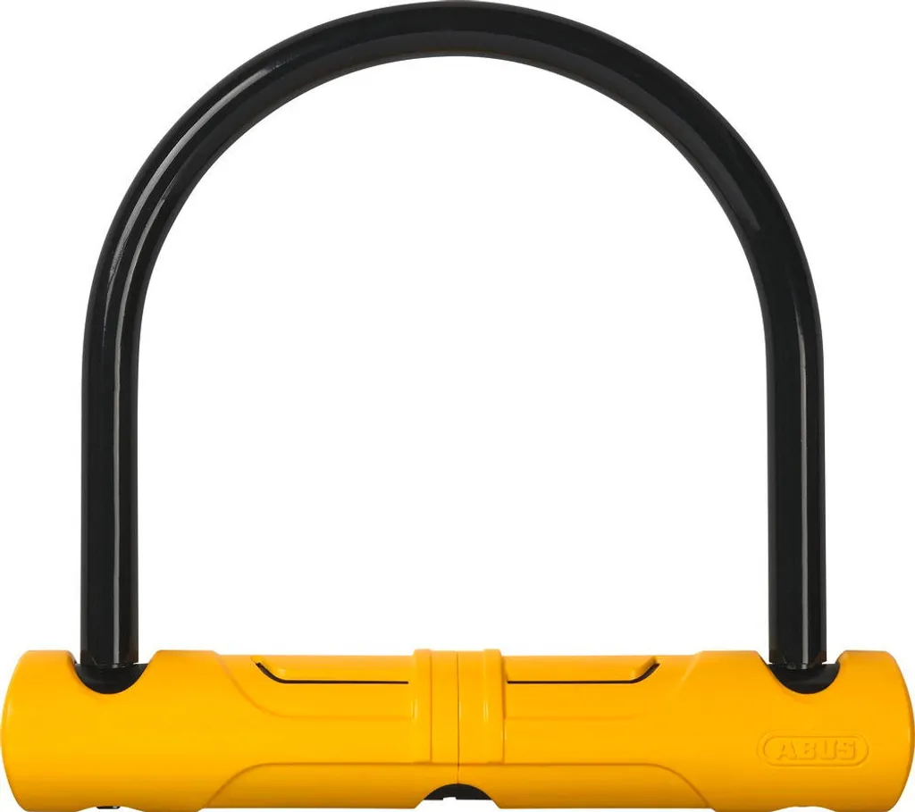 Sécuriser un Vélo en Ville avec l'Antivol U Abus 402 Jaune et SH34