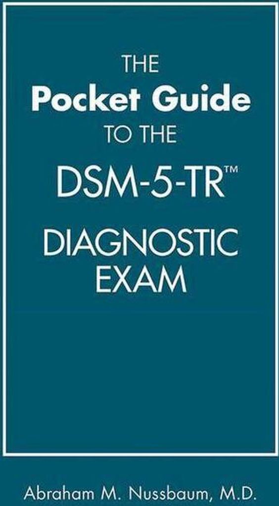 Pocket Guide to the DSM-5-TR Diagnostic Exam