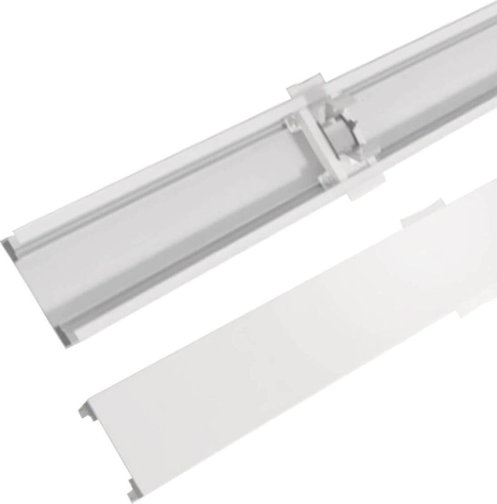 ISOLED FastFix LED Linearsystem R Blindabdeckung für Balkenaufnahme, 1,5m