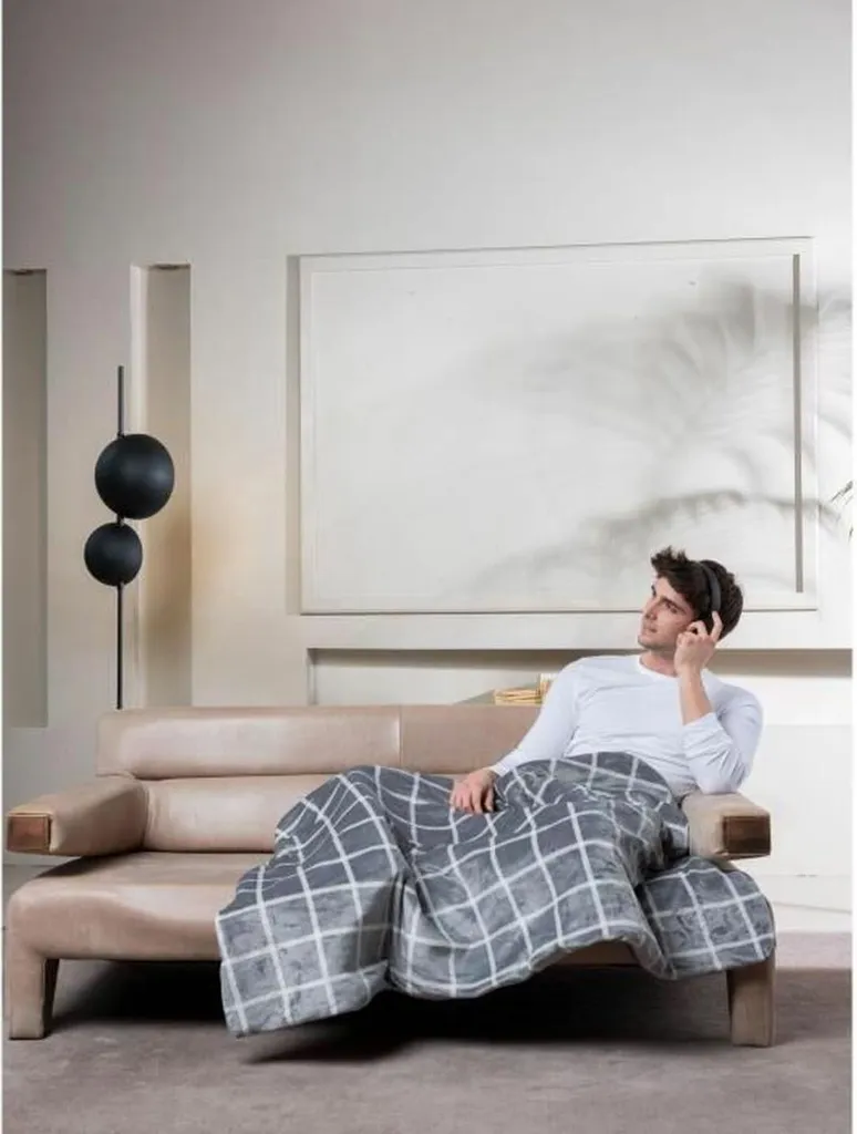 Chauffe-matelas électrique Imetec 16775 - Surmatelas chauffant bicolore - 6