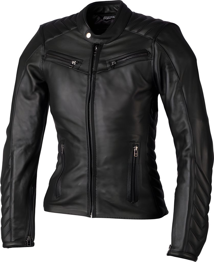 Giacca in pelle RST Roadster 3 CE da donna, taglia L, nera Immagine del prodotto 