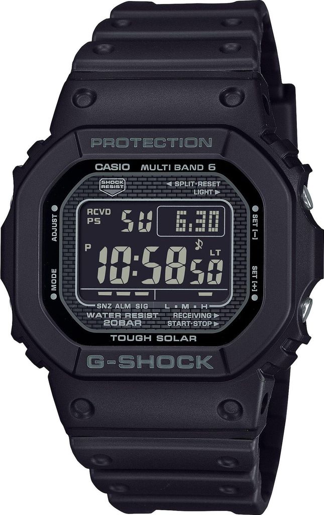 Casio GW-5000HS-1ER G-SHOCK Uhr Herrenuhr Kunststoff Datum Alarm schwarz