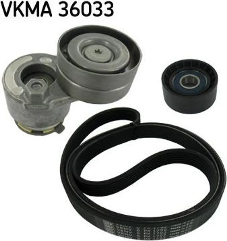 Supprimer Sifflement Courroie Trafic et Master - Kit SKF VKMA 36033 OE