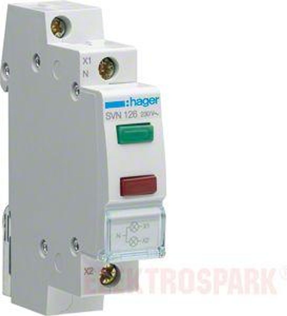 Hager SVN126, IP20 Produktbild 
