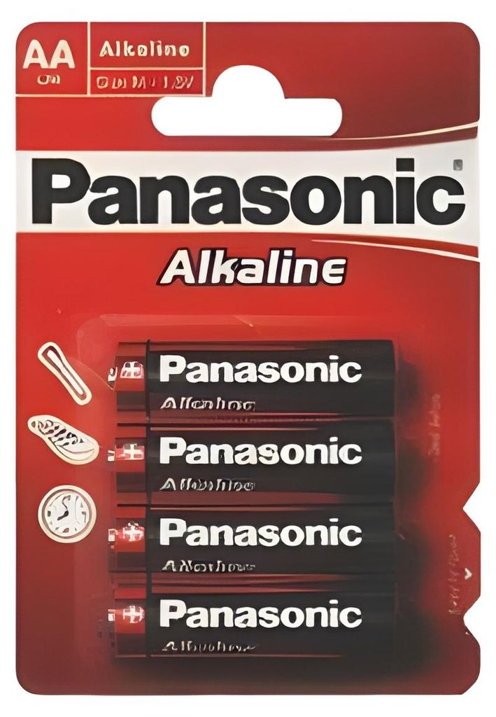 Panasonic Alkaline Power LR6AP/4BP - Batterie 4 x AA-Typ Image du produit 