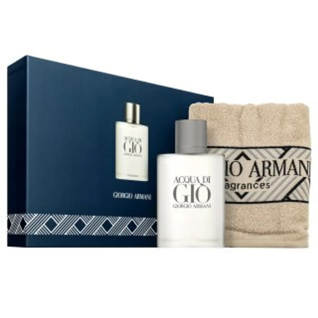 Acqua di Gio Armani Coffret 100ml pour Homme Parfum Frais Usage Quotidien
