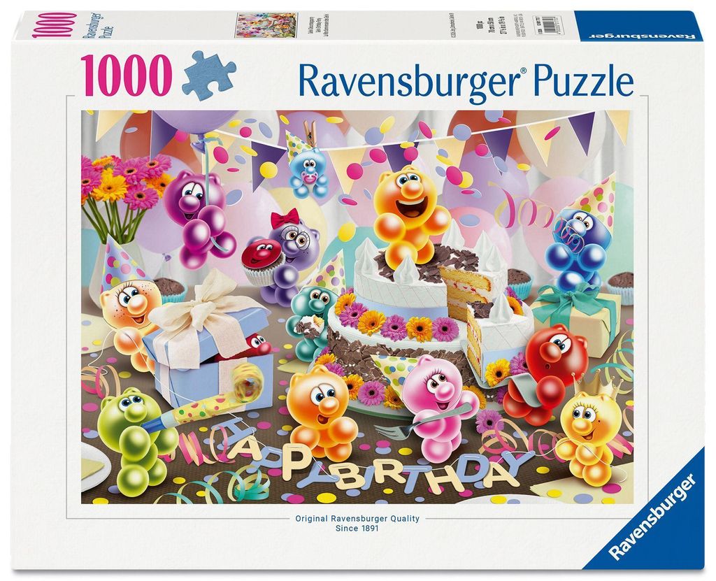 Erwachsenenpuzzle 1000 Teile - Gelini Geburtstagsparty Produktbild 