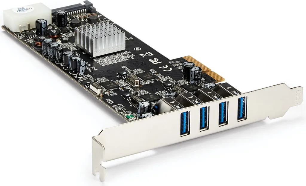 StarTech Scheda USB 3.0 PCIe 4 Porte Indipendenti Offerta Online