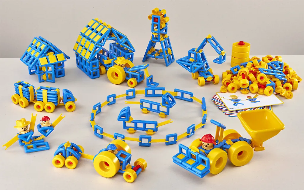 Jeu de Construction Éducatif Plasticant Mobilo Eco Team 544 Éléments - 4