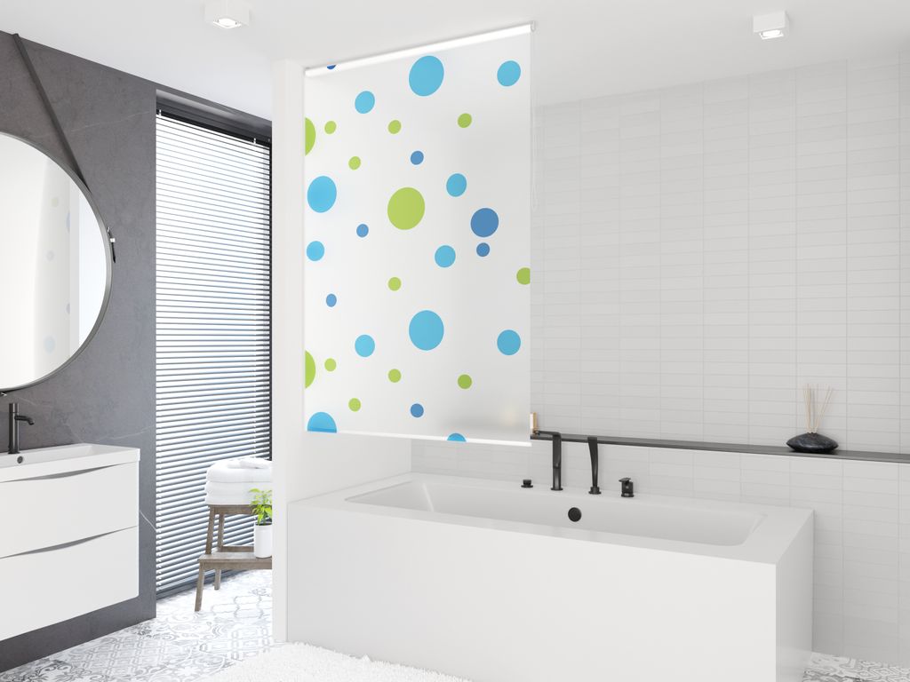 Basic Duschrollo Duschvorhang PEVA Sylt 150x240 cm