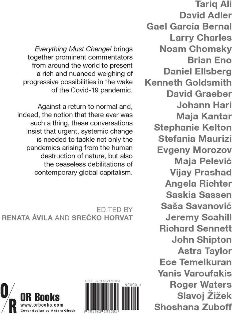 Everything Must Change World After Co – Lingua: Inglese