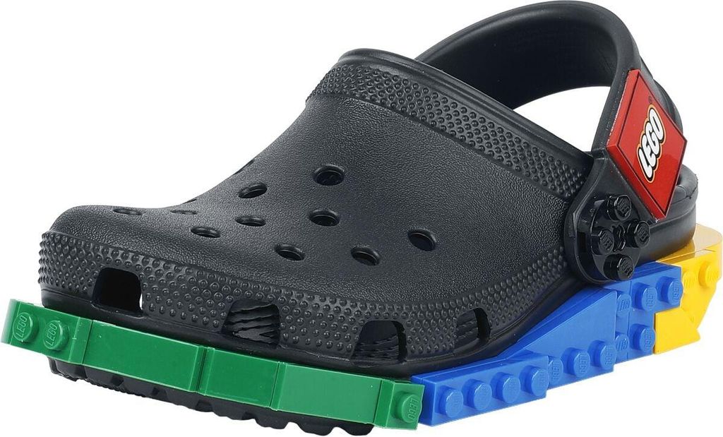 Crocs Hausschuh Uni 4WL LEGO® Masterbrand System Clog Kids Produktbild 