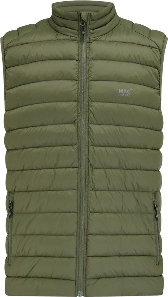 Mac In A Sac Alpine Men Daunen-Weste Khaki S