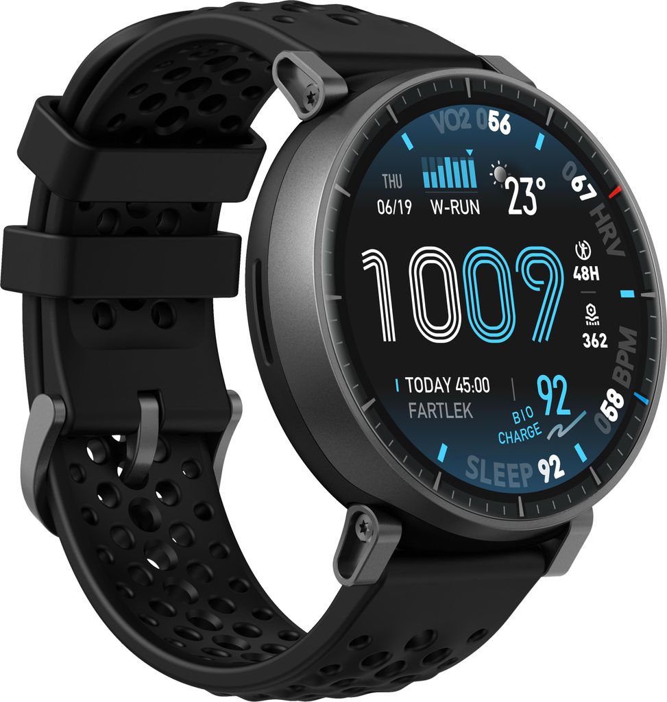 Amazfit Active Max Smartwatch 1,5' AMOLED-Display, Farbe:Schwarz