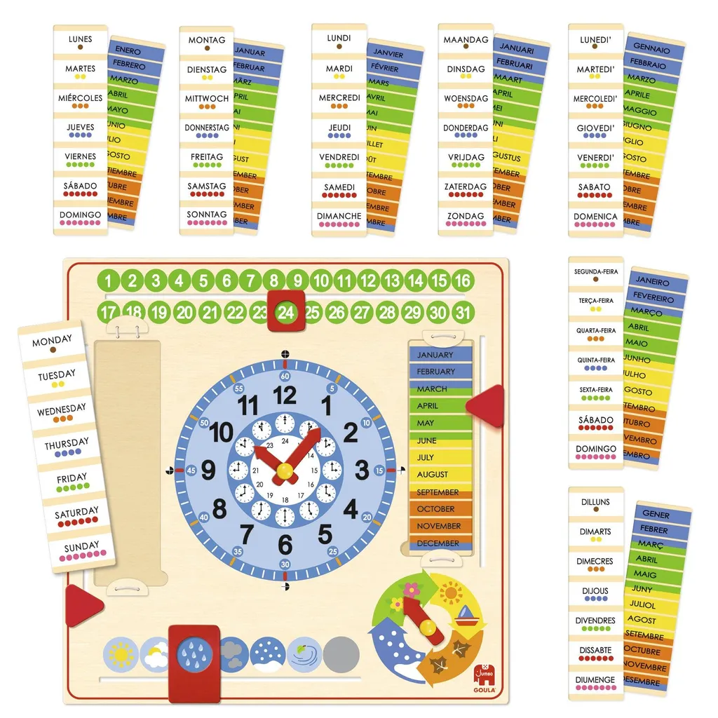 Activité ludo-éducative 3 ans Jeu de construction Goula Multicolore - 3