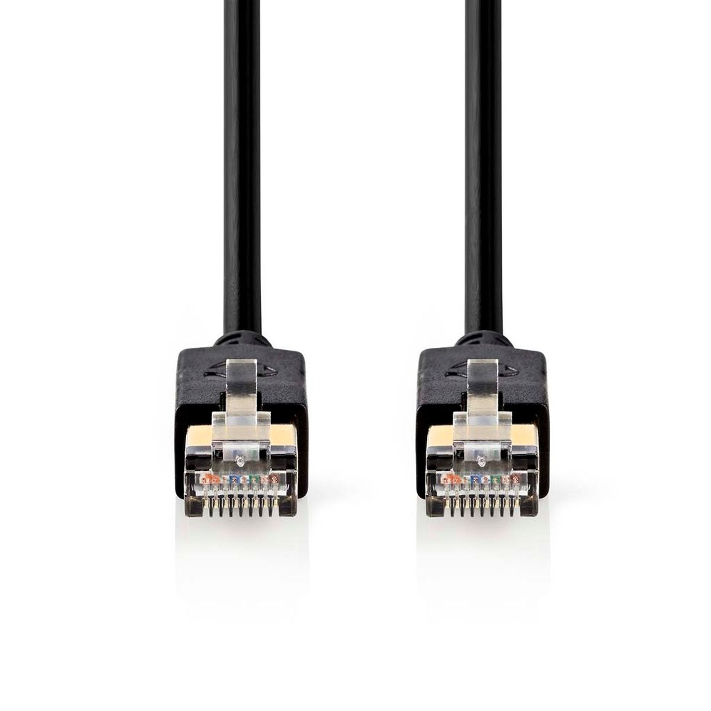 Nedis CAT6-Netzwerkkabel - RJ45 Stecker - RJ45 Stecker - F/UTP - 1.00 m - Rund - LSZH / PVC - Anthrazit - Box