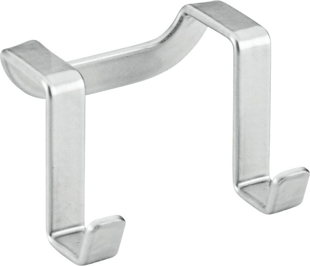 metaltex Doppelhaken Galileo silbermetallic