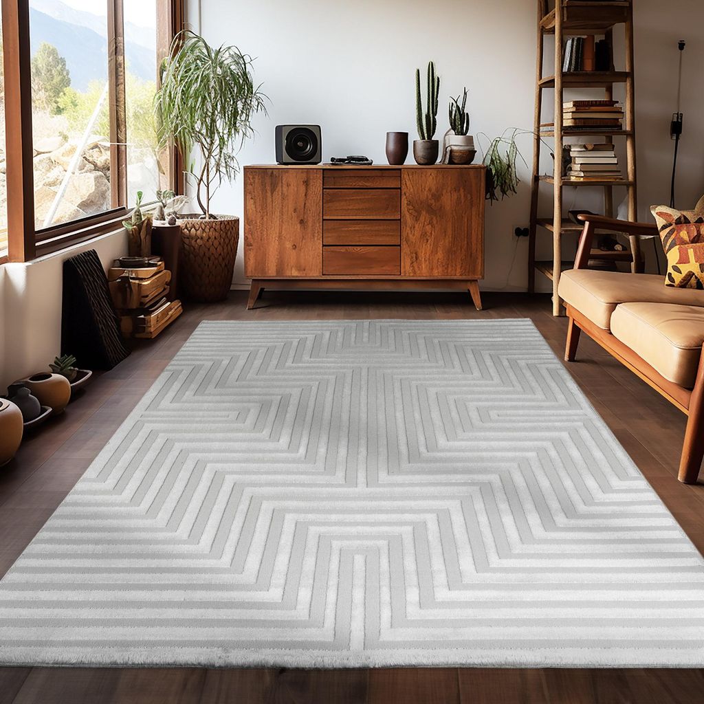 Carpetsale24 Boho Teppich Wohnzimmer Modern Skandinavische Produktbild 