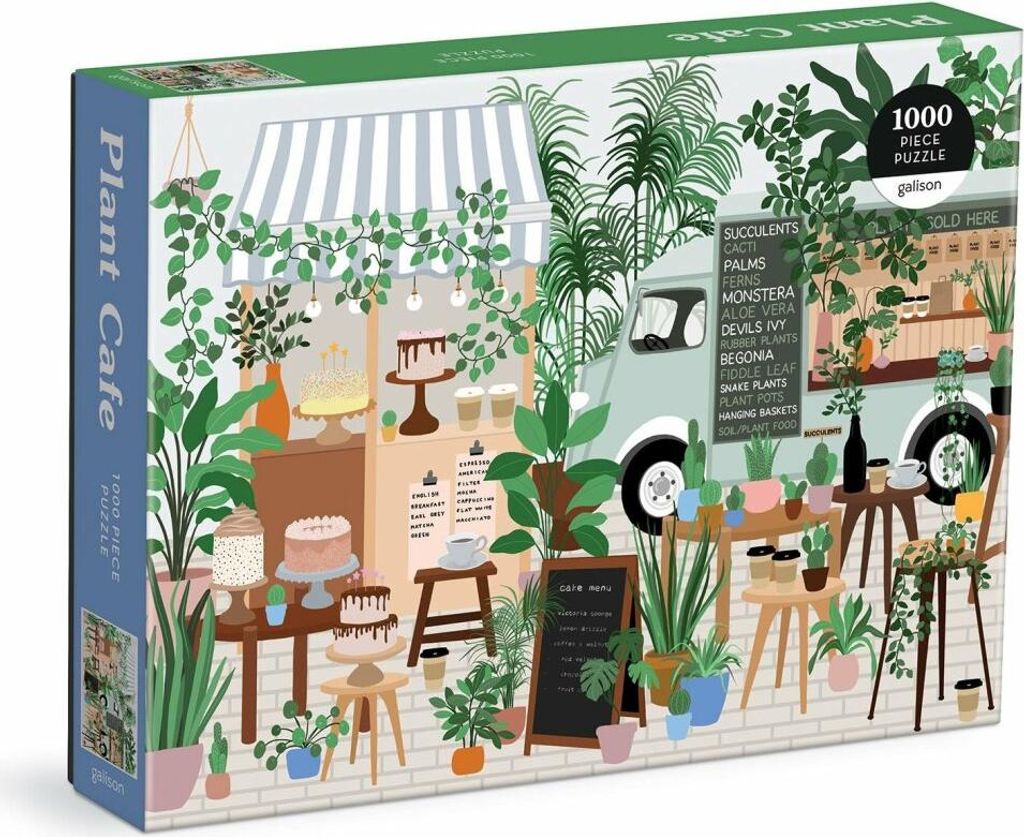 GALISON Puzzle Botanická kavárna 1000 dílků Obrázek produktu 
