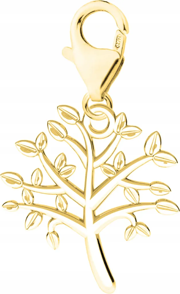 Pendaglio Albero della Vita Oro e Argento 925 | Stile Minimal
