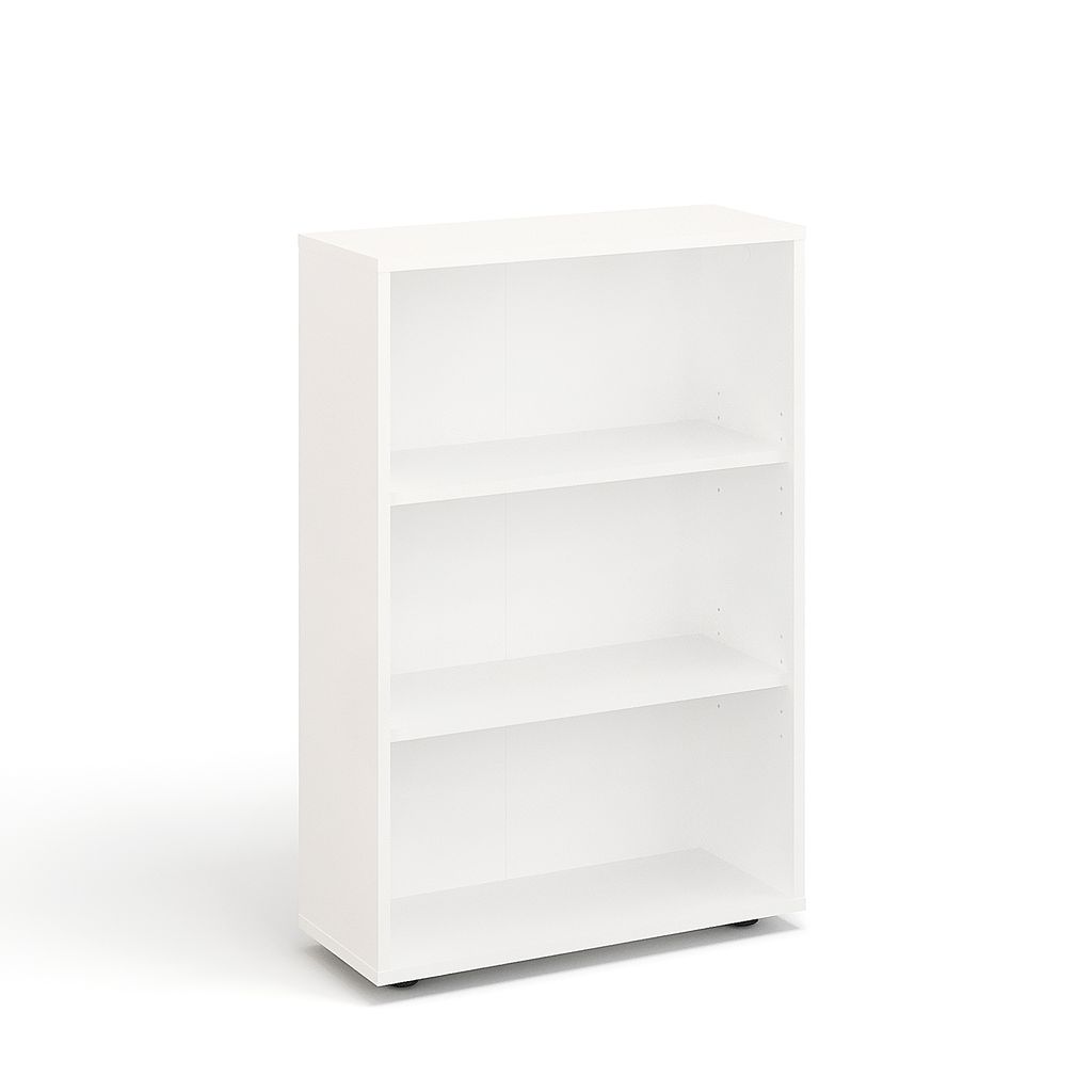 KOMTO Bücherregal  60 cm breit, weiß, Bücherregal mit 3 Produktbild 