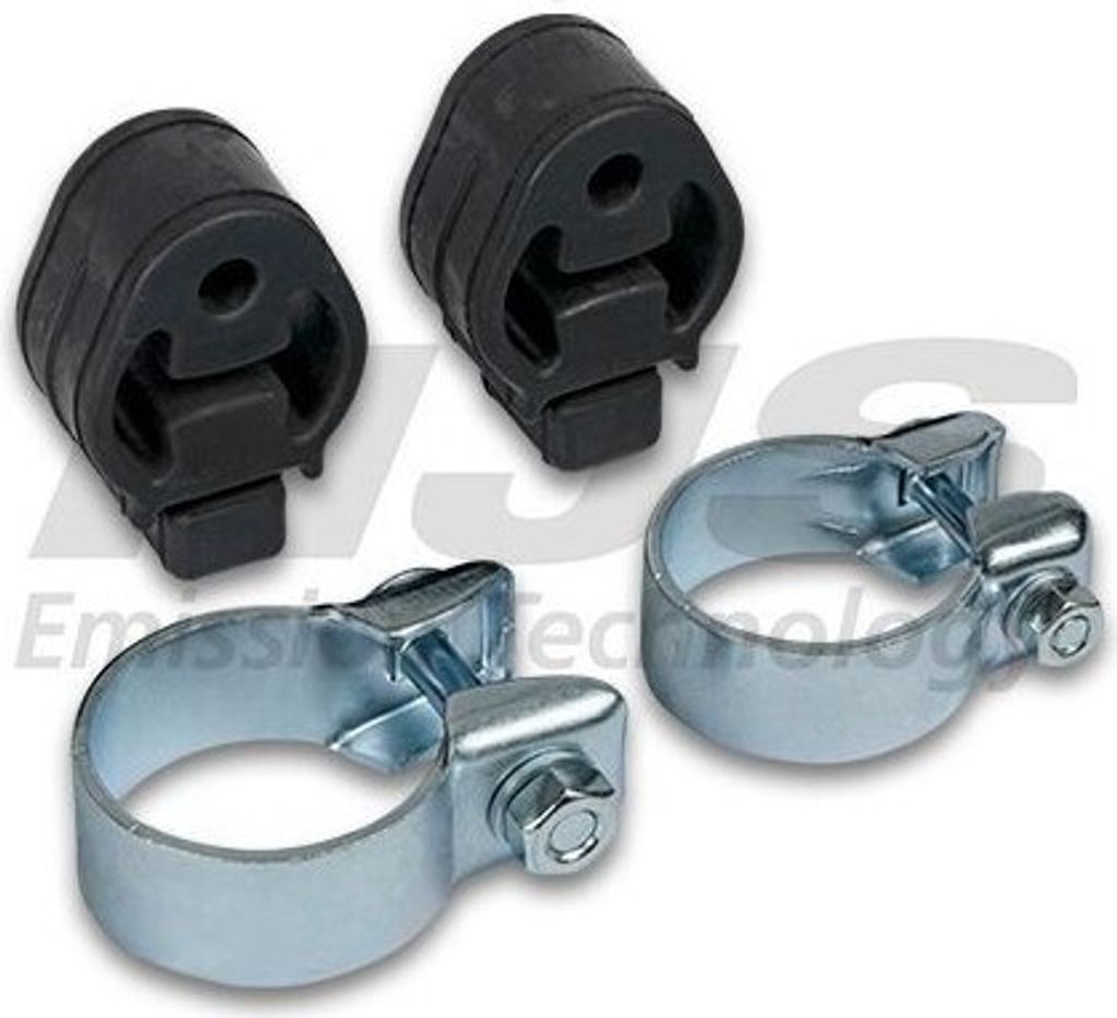 HJS 82 15 9065 Montagesatz Auspuffanlage Abgasanlage für FORD Focus II Schrägheck (DA, HCP, DP) Focus II Kombi (DA, FFS, DS) C-MAX (DM2) Focus C-Max